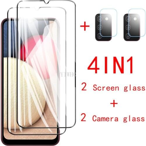 4in1 Protector Glass for Samsung A 02s Screen Protectors Camera Film on Galaxy A02s A02 S SM-A025F Tempered Glass Safety Film