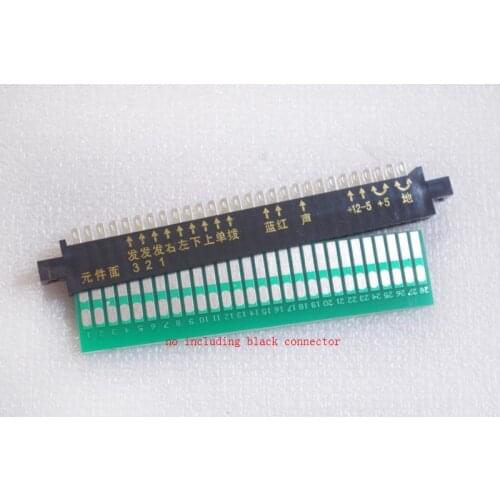 50pcs/ LOT 28 pin golden finger/ male jamma connection for arcade game machine/ JAMMA Connection PCB /Coin operator machine
