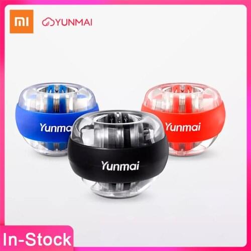 Fast Delivery Original Xiaomi mijia yunmai Wrist Trainer LED Gyroball Essential Spinner Gyroscopic Forearm Exerciser