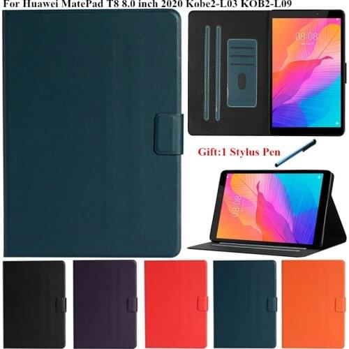 Case for Huawei MatePad T8 T 8 2020 Kobe2-L03 KOB2-L09 Ultra Slim Lightweight Flip Cover for Huawei MatePad Mate Pad T8 Tablet