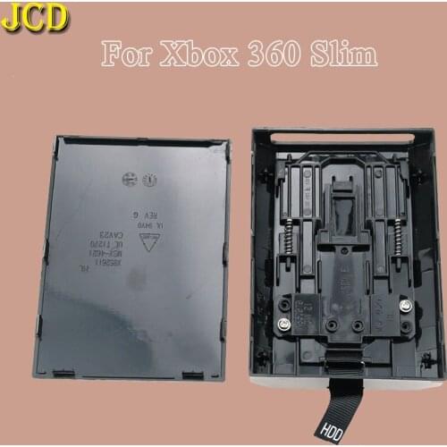 JCD Black Internal Hard Drive Enclosure Disk HDD Case Shell For Xbox 360 Slim