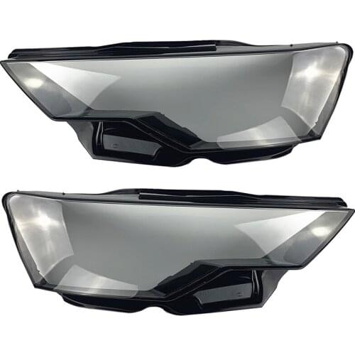 For Audi C8 A6L 2019-2021 Car Front Headlight Cover Lampshade Lampshade Lampcover Head Lamp light covers glass Lens Shell Caps