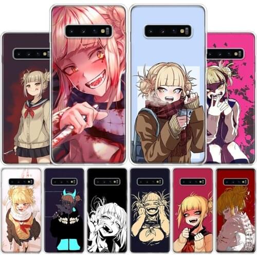 Himiko Toga Boku No Hero Academia Anime Phone Case For Samsung Galaxy S10 S20 FE S21 Ultra Note 10 9 8 S9 S8 S7 Edge J4 J6 J8 Pl