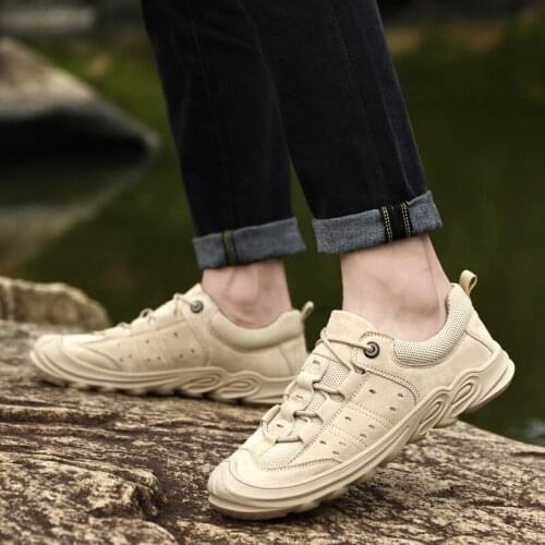 2021 New Men Breathable Fashion Casual White Slip-On Mens Genuine Leather Comfortable Sneakers Men Lace-up Moccasins Sneakers