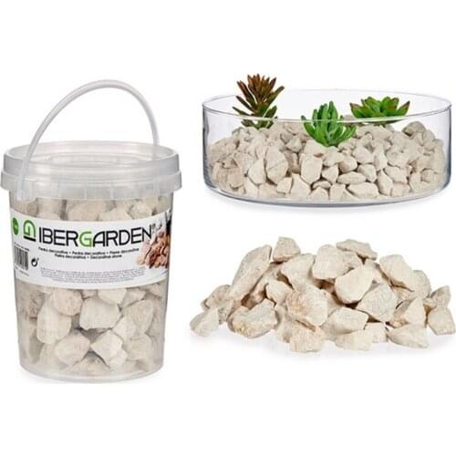 Stone Set Decoration Beige