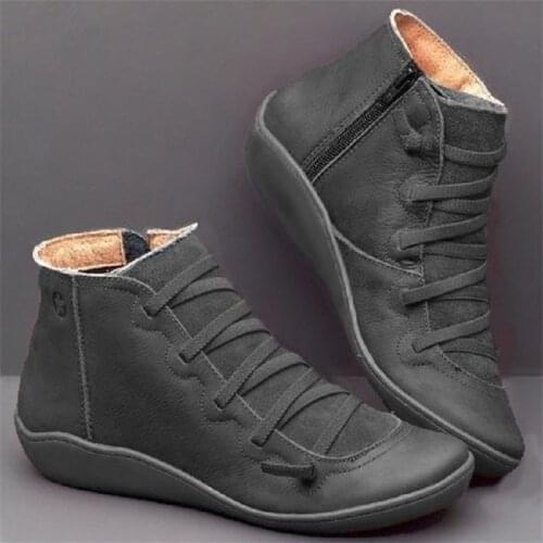 New Round Head Short Boots 2021 Autumn European And American Large Size Multicolour Soft Bottom Womens High Top Martin Boots