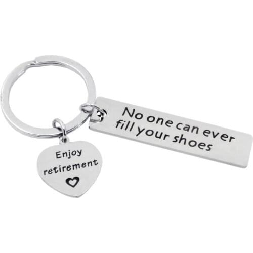 Oein Custom Keychain Acrylic 2021 Heart-shaped Made Keyring Gift Handwork for For Seniors Gifts Keyring Mirror Polishing Llavero