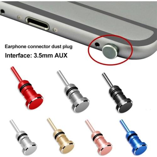 Earphone 3.5mm AUX Jack Connector Anti Dust Plug Card Removal Pin for iPhone