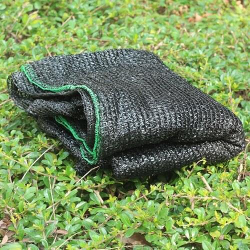 Sunblock Farm Shade Net Cloth Cover For Plants UV Anti-Ultraviolet Black Sunshade Net For Garden Balcony Gazebos Outdoor Awnings