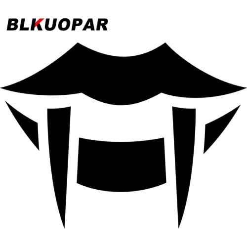 BLKUOPAR for Pretty Fangs Car Stickers Waterproof Cartoon Decals Car Stickers Sunscreen Windshield Helmet Decor Car Label