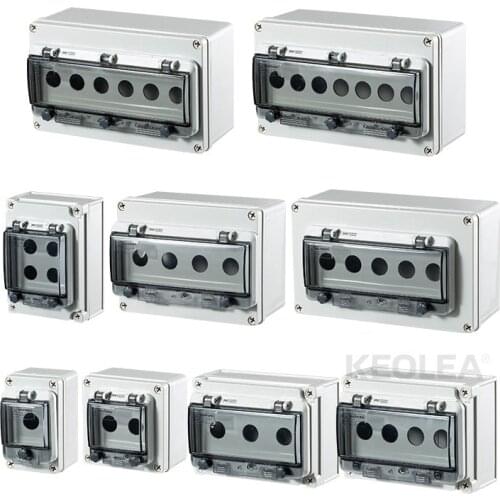 Waterproof button switch control box outdoor rain cover protective cover power supply start emergency stop reset button box