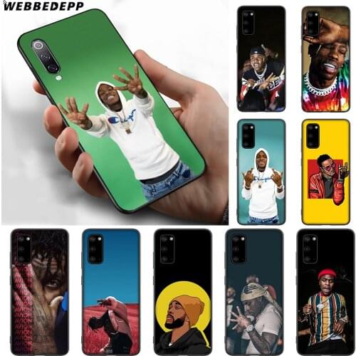 WEBBEDEPP DaBaby Rapper Case for Samsung A51 A71 A81 A91 M10 M20 M30 M40 J4 J6 J7 J8 Prime Plus Core Duo 2018