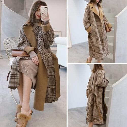 YaSuGuoJi Women's Plaid Coats