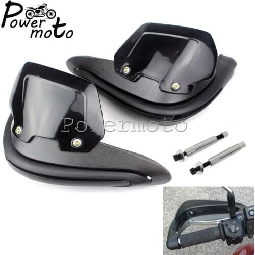 7/8" 22mm Motocross Black Handguard Handlebar Hand Guards Protector For Honda Yamaha Suzuki Kawasaki WR KXF CRF XR EXC Dirt Bike