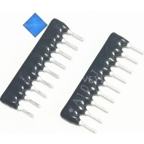 20pcs/lot DIP exclusion 9pin 220 ohm 220R A221 A221J Resistor In Stock