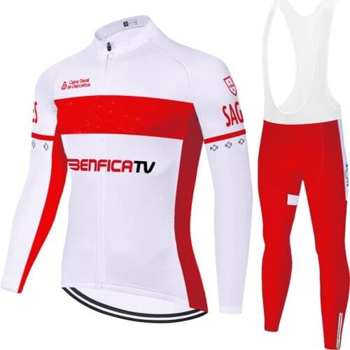 2020 Lisboa BENFICA cycling jersey set summer spring quick dry uniforme de ciclismo Men 12D gel pad cycling pants