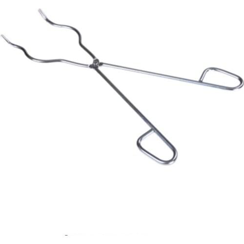 40cm Crucible Tongs Melting Dish Holder Stainless Plier Lab Melting Metal Tool for Chemical Instrument Lab Supply