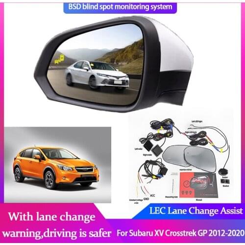 Car Blind Spot Monitoring for Subaru XV Crosstrek GP 2012-2020 BSD Radar Detection System Microwave Sensor Assistant Security