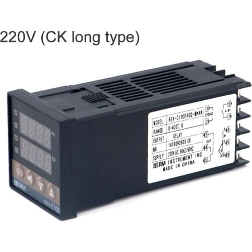 PID Digital Temperature Controller REX-C100FK02-M*AN 0 To 400°C K Type Relay Output Used For Vegetable Greenhouse