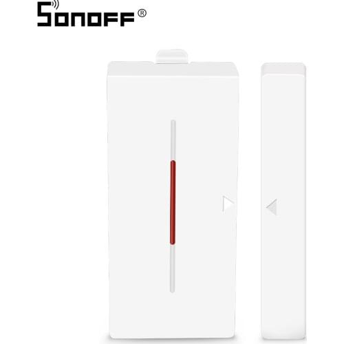 SONOFF DW1 433Mhz Door Window Sensor Magnetic Wireless Detector WIFI Alarm Security System Support RF Bridge Smart Switch Alexa