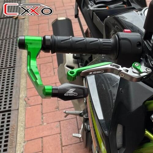 For Kawasaki Z650 Z 650 z650 2017-2021 Motorcycle Accessories Handlebar Grips Guard Brake Clutch Levers Guard Protector