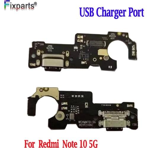 For Xiaomi Redmi Note 10 5G USB Charging Connector Charger Port Dock Plug Connector Board note 10 5G Charging Port Cable