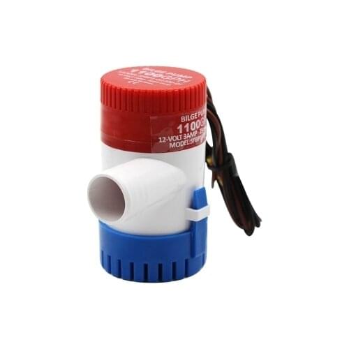 Bilge Pump 350 500 750 1100GPH DC 12V 24V Electric Water Pump For Aquario Submersible Seaplane Motor Homes Houseboat Boats