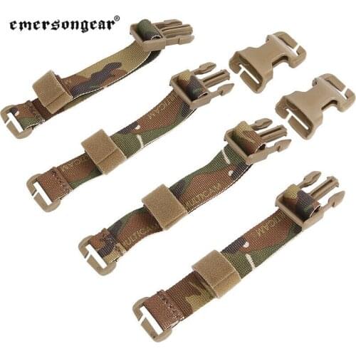 EMERSON Chest Rig to Vest Adapter Kit Webbing for Molle Vest Chest Rig Multicam emersongear Adapter Hunting Accessories EM7330