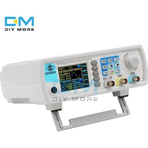 JDS6600-15M 15MHz Digital Control DDS Function Signal Generator Dual-channel Frequency Meter Arbitrary Waveform Generator