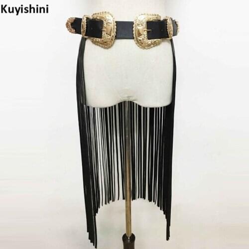 KUYISHINI Women's Double Belts