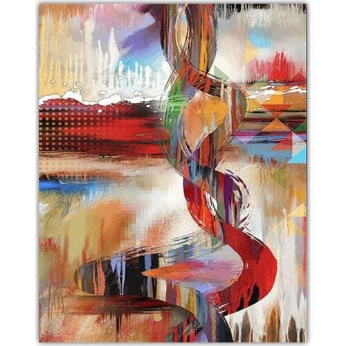 DONGMEI OILPAINTING Hand painted oil painting Home Decor high quality Abstract Art painting pictures Gift DM190326122