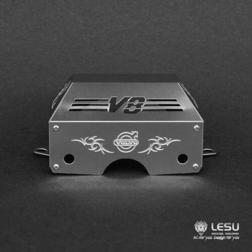 LESU 1/14 RC Metal Gearbox Engine Cover DIY TAMIYA VOL Tractor Truck Trailer TH04753-SMT5