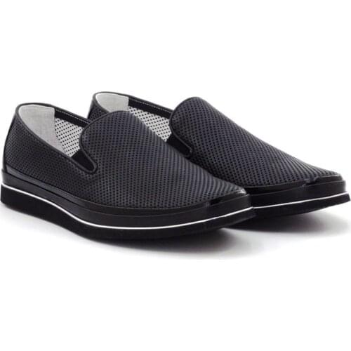 Men Casual Shoe 2021 Fashion Genuine Leather High Quality Ultra comfort Office Casual shoes Made in Turkey-The StepByStep