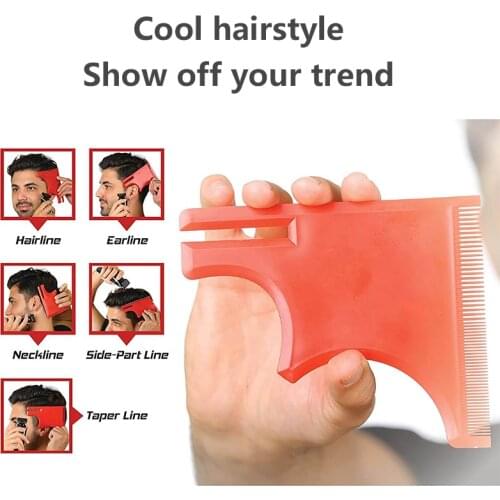 New 2020 Hair Trimming Tools Hair Styling Ruler Haircut Styling Barber Tools Women Men Dropshipping TSLM1