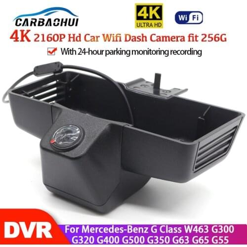 New! 4K Car DVR Wifi Video Recorder Dash Cam Camera HD 2160P For Mercedes-Benz G Class W463 G300 G320 G400 G500 G350 G63 G65 G55
