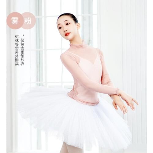 New Latin Dance Adult Sexy Tops Long Sleeve Training Performance Clothes Profession Practice BodySuit Stage Competition Clothing