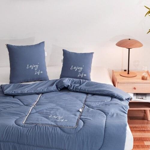 Solid Color Backrest Pillows Breathable Soft Chair Lounge Seat Cushion Warm Sleeping Qulit Bedroom Decor