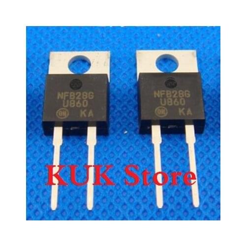 Original 100% NEW U860 MUR860G MUR860 TO-220 10PCS/LOT