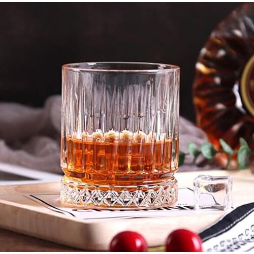 355/210ml Glass Transparent Whiskey Glass Home Creative Liquor Spirits Wine Glass Beer Glass