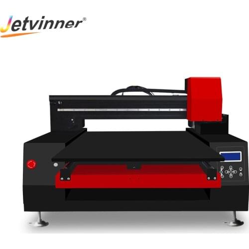 Jetvinner A2 UV Printer Inkjet 6060 Flatbed UV Printer With XP600 Printerhead 2pcs for Phone Case Wood TPU Tile Box Printing