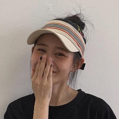 Spring summer baseball cap for women empty top hat for summer sports cap peaked cap Mens cap Womens cap Human hat Panama hat