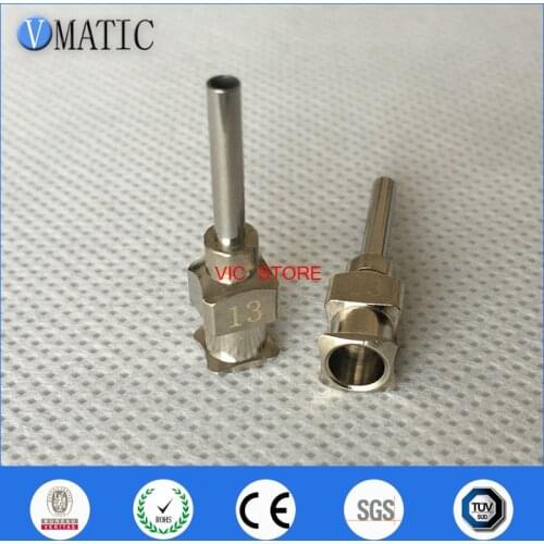 High Quality 12Pcs 0.5'' 13G Glue Dispensing Stainless Steel Needles 1/2 Inch
