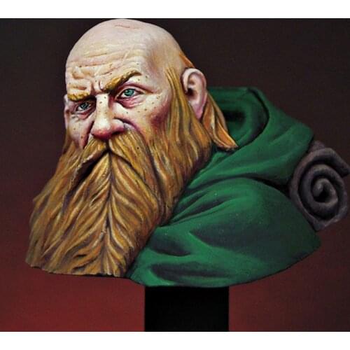 1/16 Bearded Cultist Figure Resin Bust Figure X354