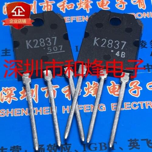 10PCS 2SK2837 K2837 TO-3P 500V 20A 100% New&original