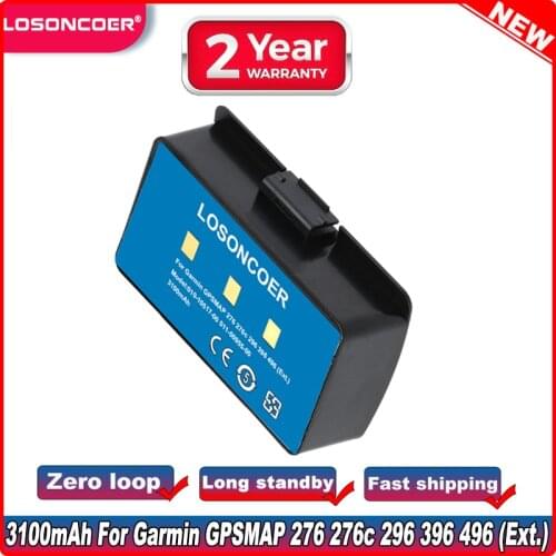 3100mAh GPS Battery 010-10517-00 011-00955-00 For Garmin GPSMAP 276 378 478 495 276c 296 396 376 378 376C 496 (Ext.) GPSMAP478