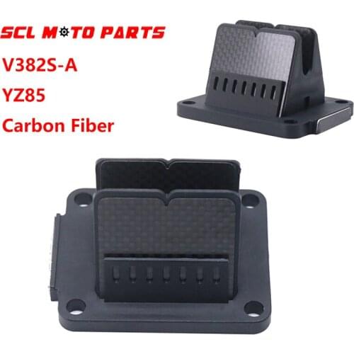 ALconstar-V382S-A Carbon Fiber Motorcycle Reed Valve Kit System Assemblies For Yamaha YZ85 2002-2019 For VForce3 V382S-A