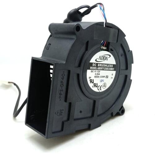 Adda 9733 12V large air blower ab09712xb330b1 oven transformer PWM turbine fan blower cooling fan For oven barbecue grill BBQ
