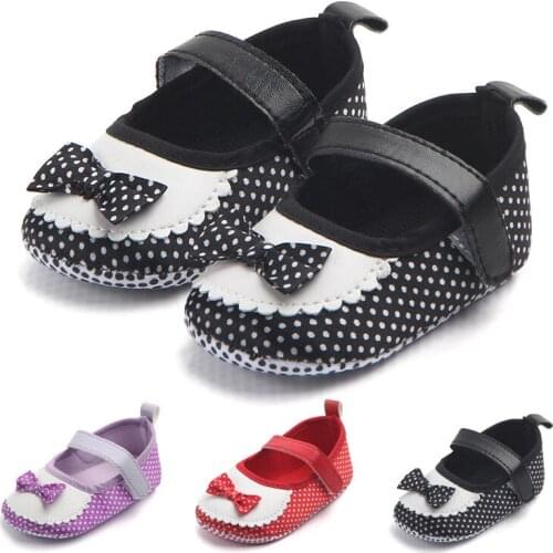 Baby Girls Cotton Shoes Retro Spring Autumn Toddlers Prewalkers Bow-knot Cotton Shoes Infant Soft Bottom First Walkers 0-18M