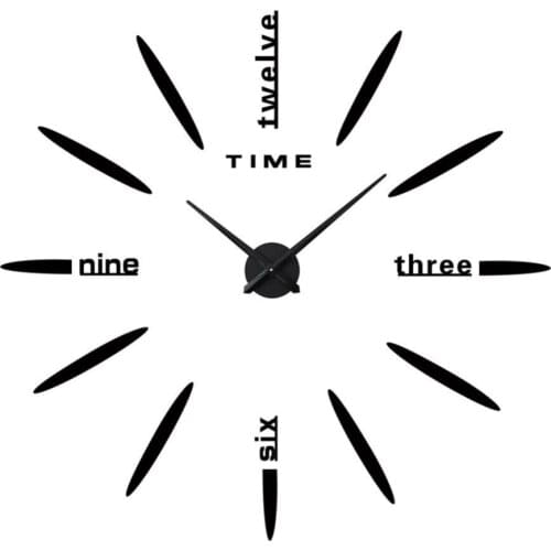 Meet Jo 3D Mirror Clock Wall Hanging Frameless Creative Modern Design Watch Living Room Home Decorations Crafts 1pc