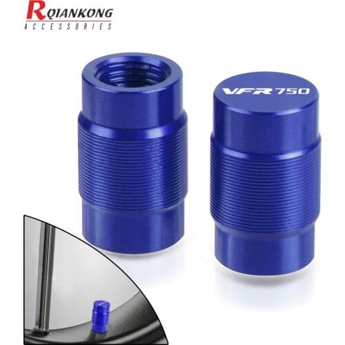 Motorcycle Air Port Cap Tire Rim Valve Wheel Stem Cap Moto Accessory Dustproof Cover For Honda VFR750 VFR750R vfr750 r/f/6x/rc36